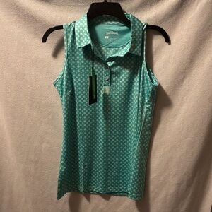 BoxedLunch Women's Teal Patterned Tank Top